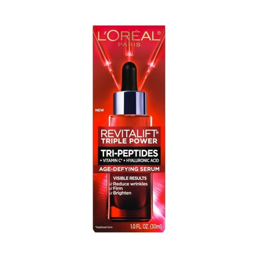 NEW Loreal Revitalift Triple Power Peptides Serum Vitamin C Hyaluronic Acid